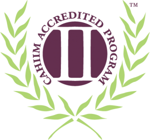 CAHIIM accredited seal