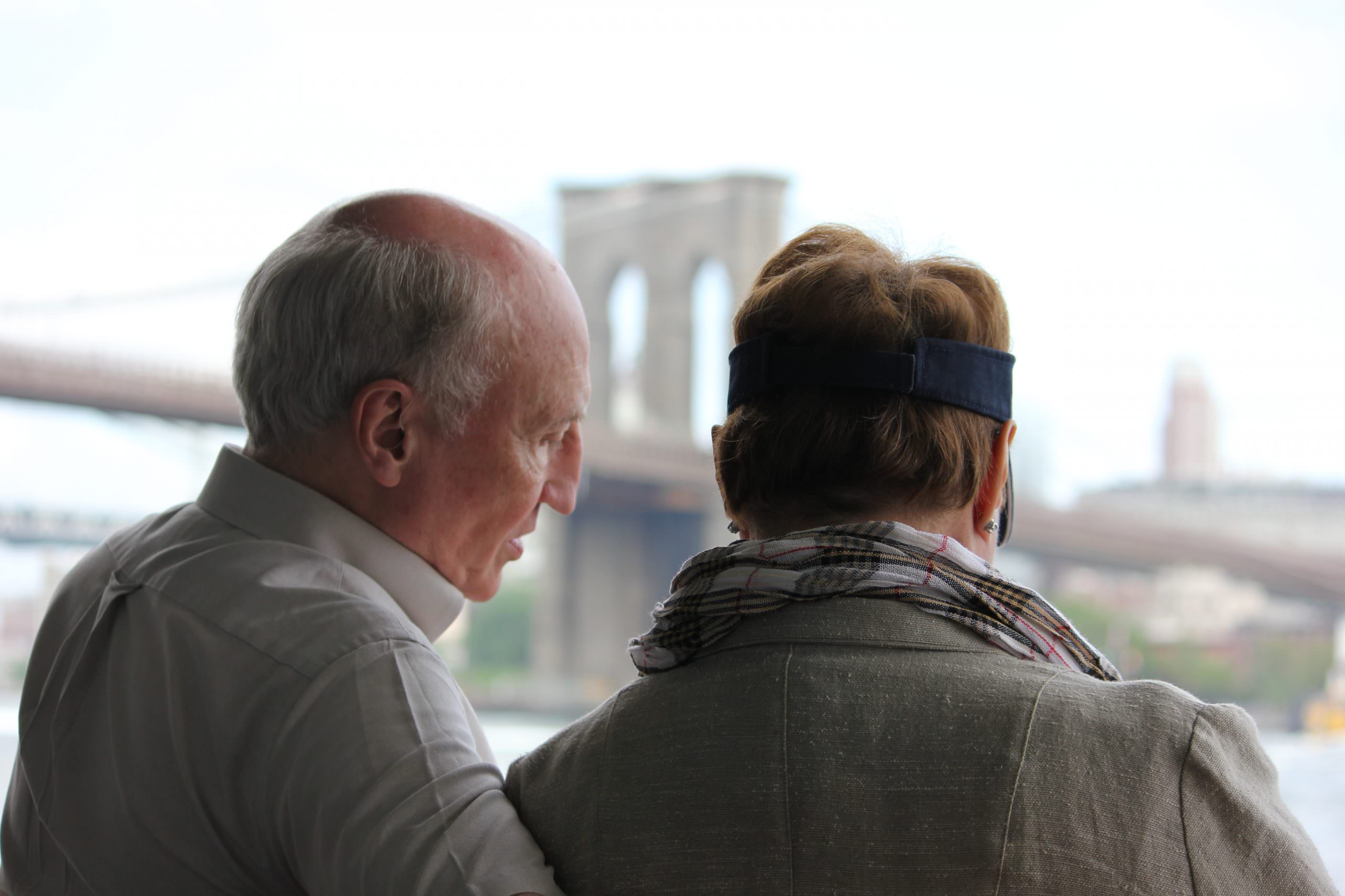 An Afternoon at the Brooklyn Bridge by David Kelch