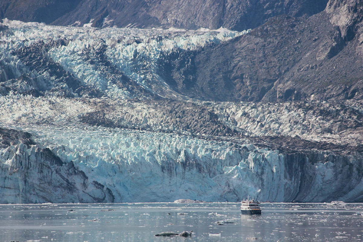 Big Boat, Bigger Glacier by David Kelch​