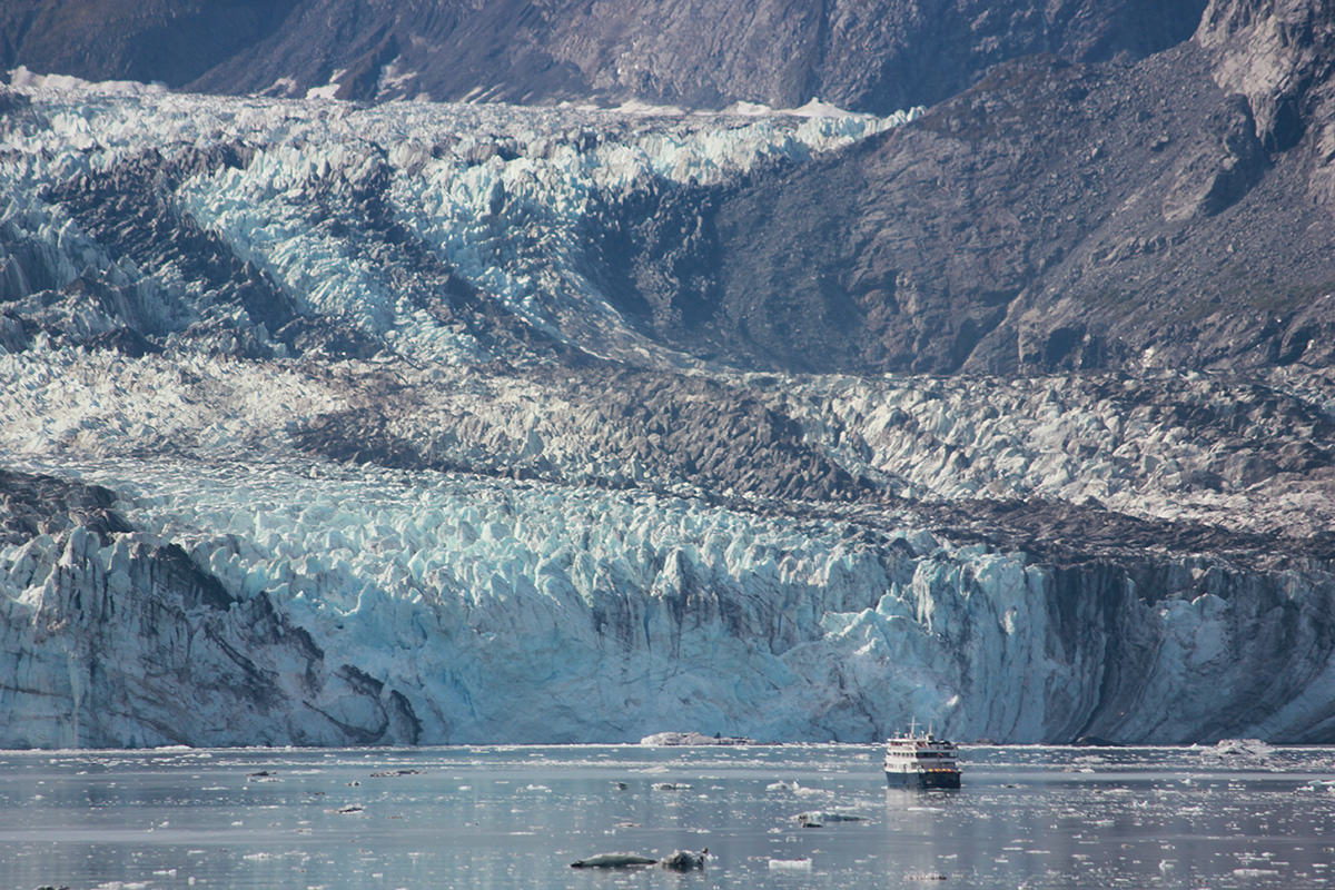 Big Boat, Bigger Glacier by David Kelch