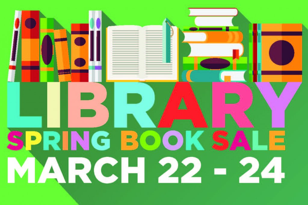 Friends of the Library Book Sale March 22 – 24