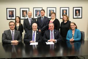 Faculty and staff from Fontbonne University and East Central College