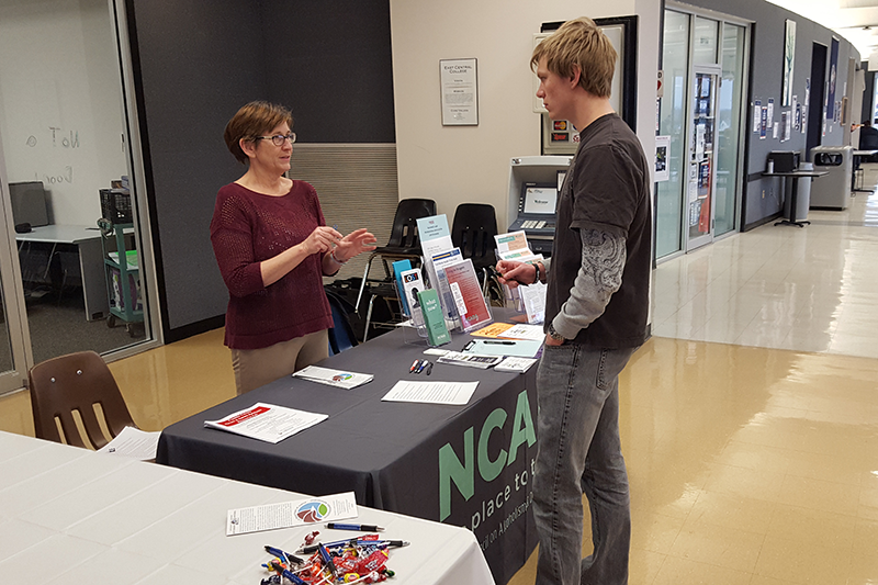 A Simple Game About a Serious Subject – NCADA Visits ECC Campus