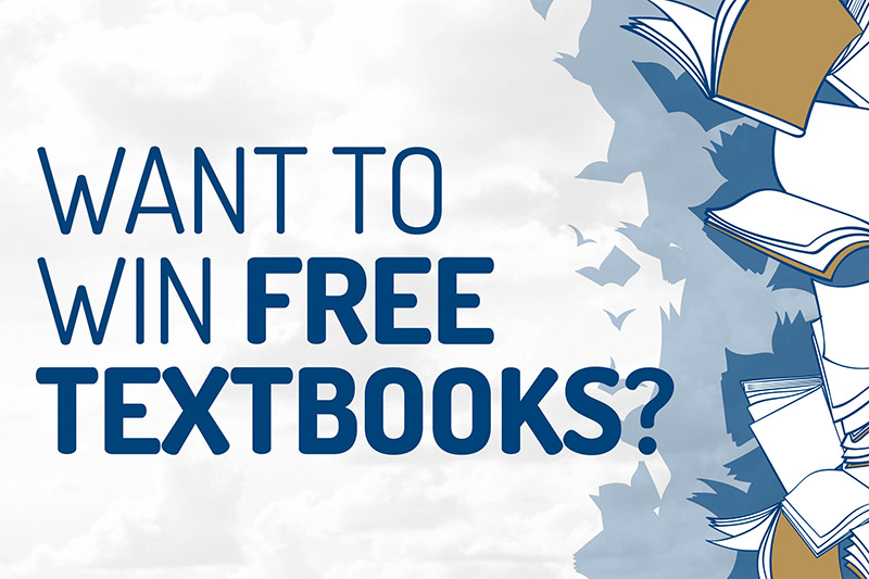 Register for Classes Early and Win Free Textbooks!