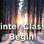 Winter Classes Begin