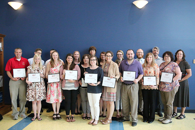 East Central College NEA Honors Inspiring Local Teachers