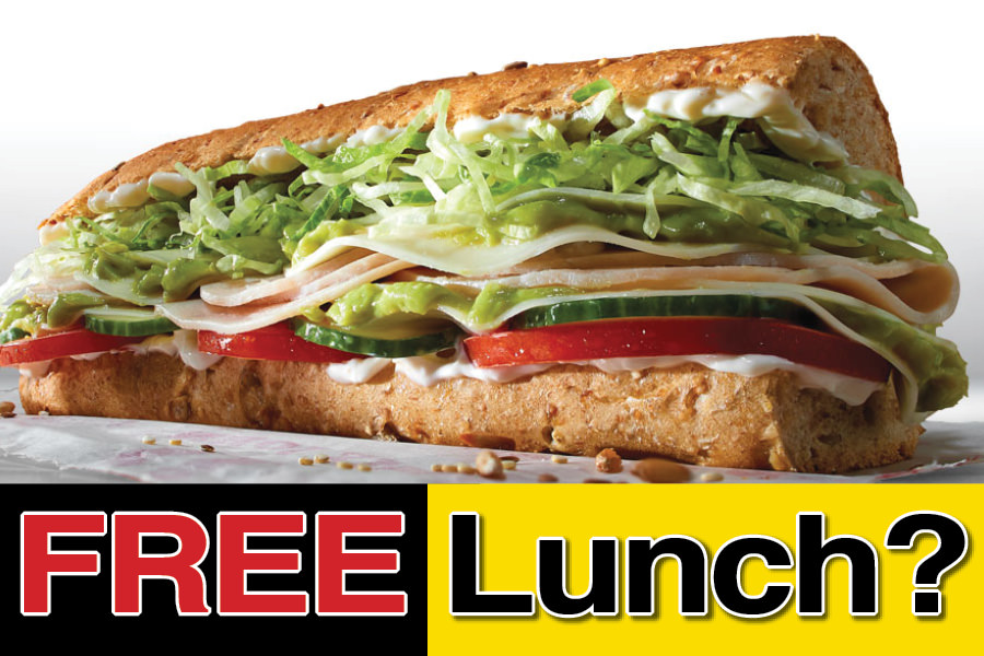 Register for Classes Early and Win Free Lunch for an Entire Semester!