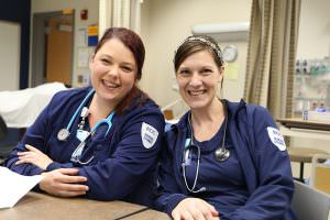 ECC Nursing Program students