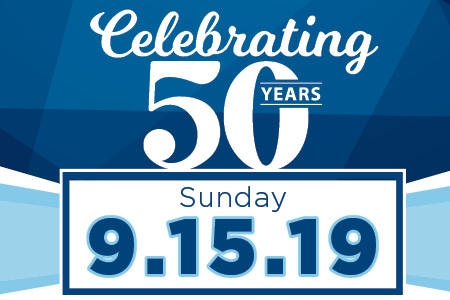 Schedule of Events Announced for 50th Anniversary Celebration