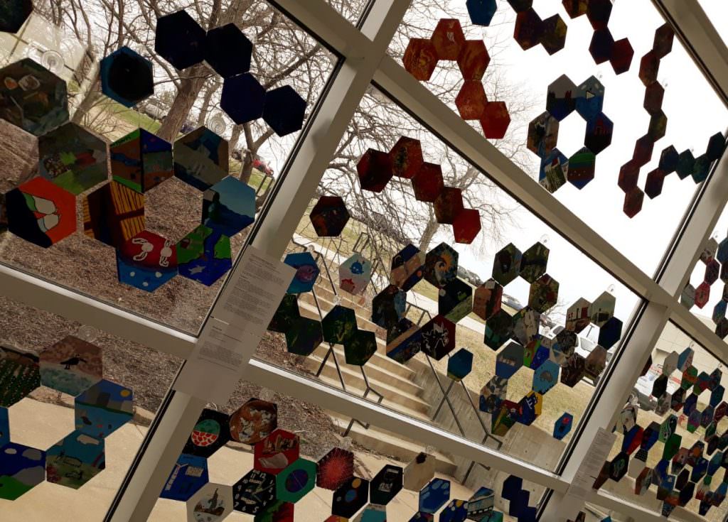 ECC Art Department wins award for Hexagon Project