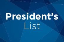 President’s List Announced: 2019 Fall Semester
