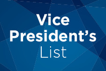 Vice President’s List: 2019 Fall Semester