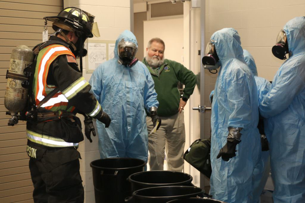 ECC, Union Fire District Partner for Bioterrorism Training