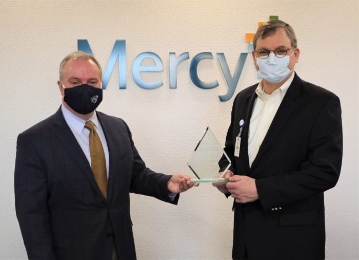 College Association Recognizes Mercy with Distinguished Industry Award