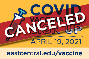 Sinks Cancels Vaccination Clinic at ECC