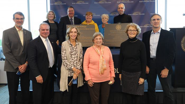 Ceremony Held to Dedicate Library at ECC