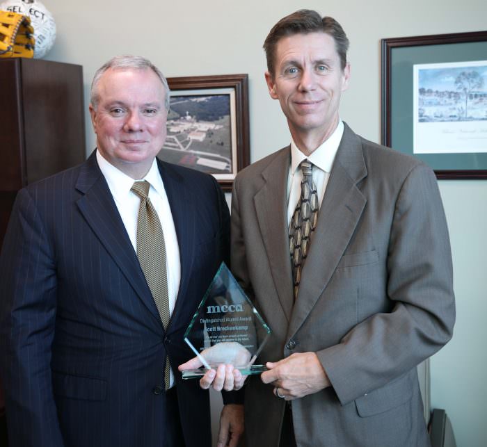 Breckenkamp Presented State-Level Distinguished Alumni Award