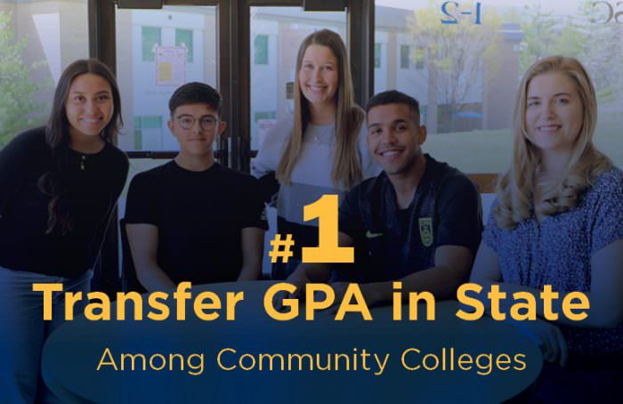 ECC Highest Transfer GPA in State Among Community Colleges