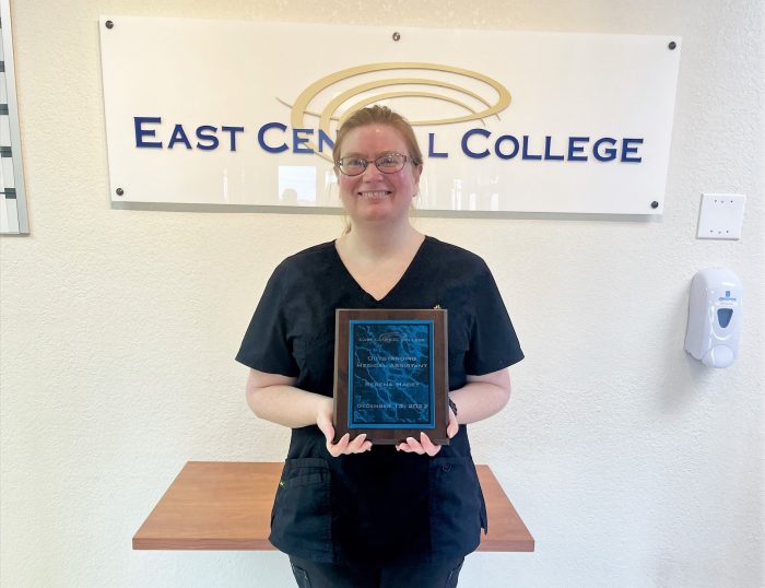 ECC Outstanding Medical Assisting Student Award Presented