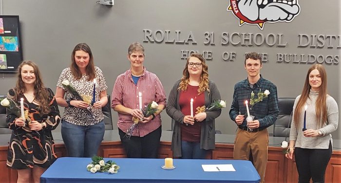 New Rolla PTK Members Inducted, Win Regional Awards