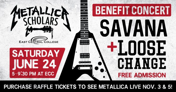 ECC to Host Concert to Benefit Metallica Scholars