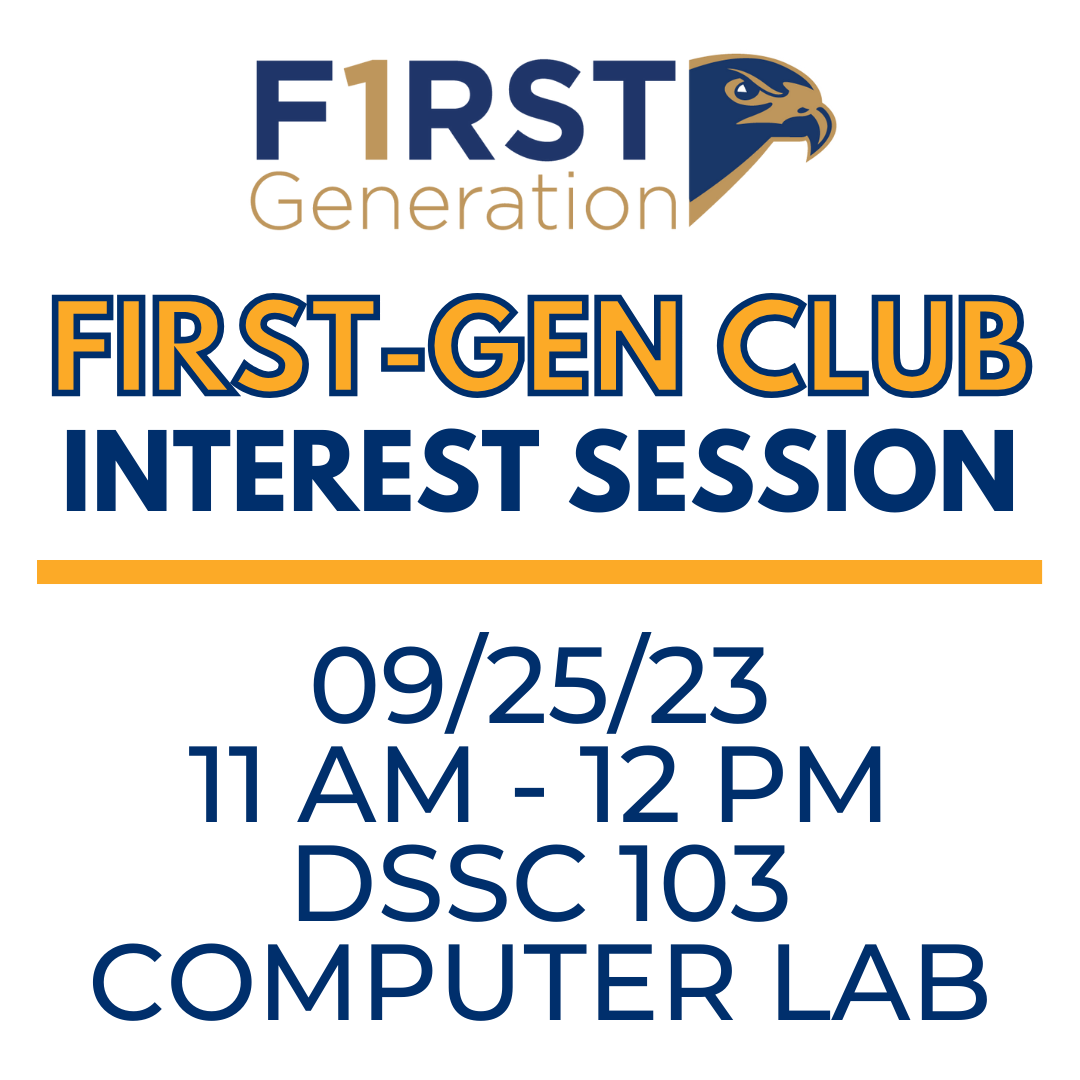 First-Generation Student Club Interest Session