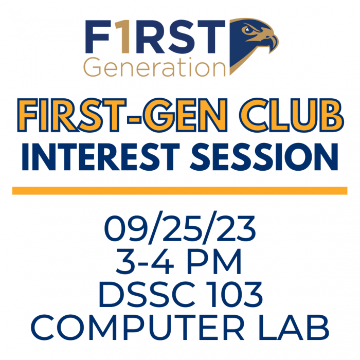 First-Generation Student Club Interest Session