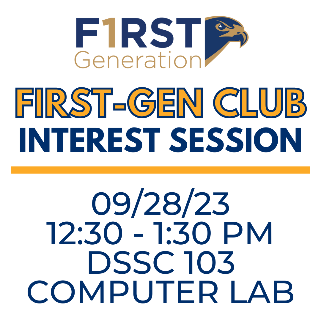First-Generation Student Club Interest Session
