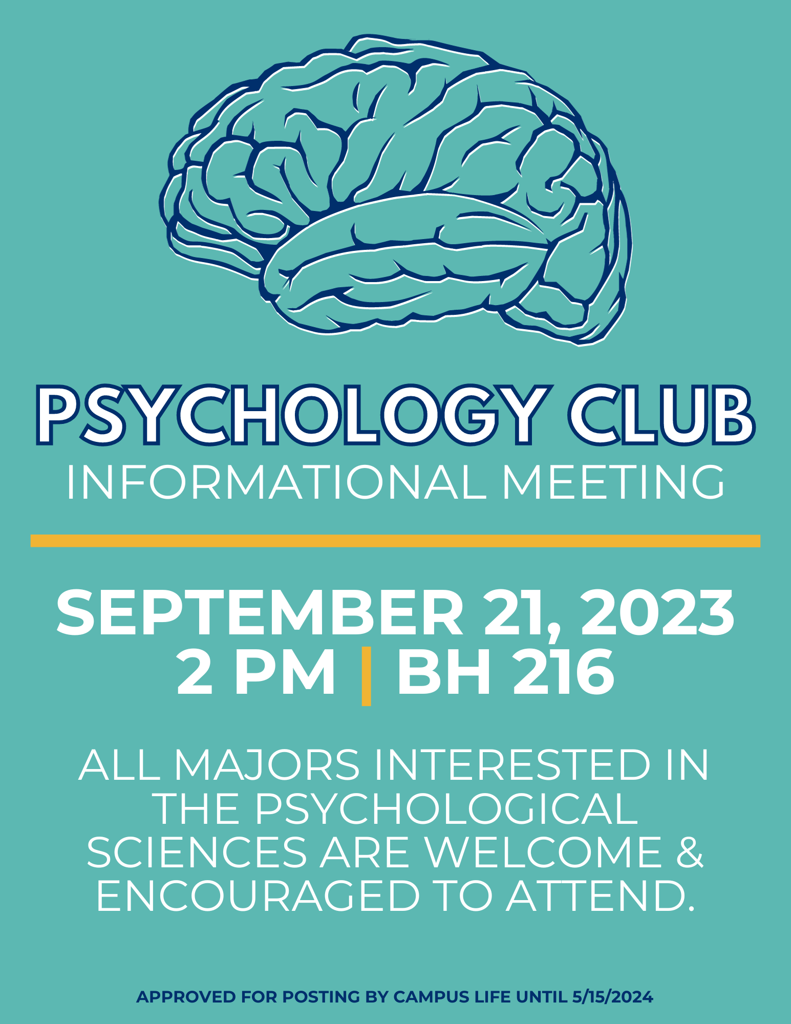 Psychology Club Informational Meeting