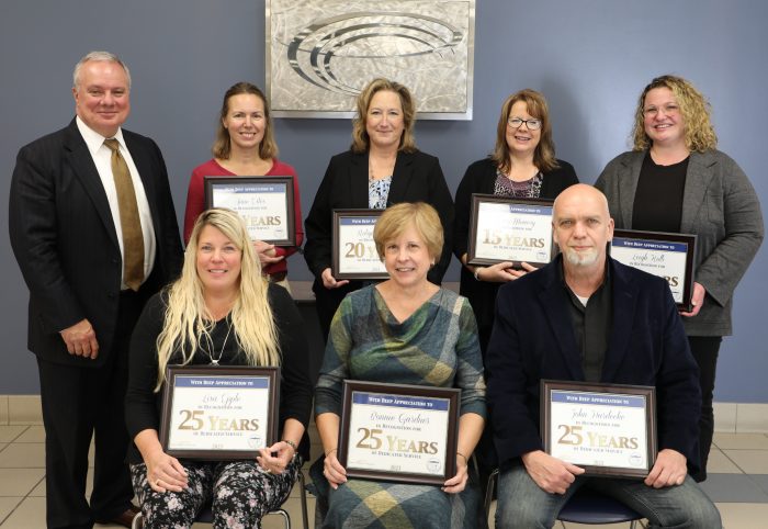 ECC Recognizes Employees for Years of Service