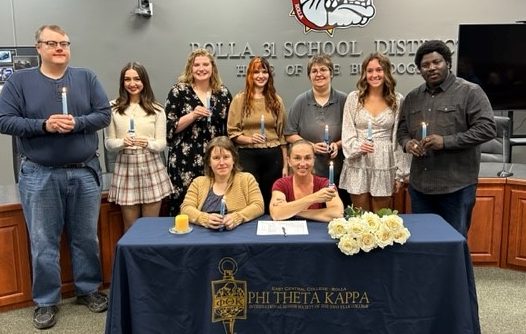 PTK Honor Society at ECC Rolla Inducts Members