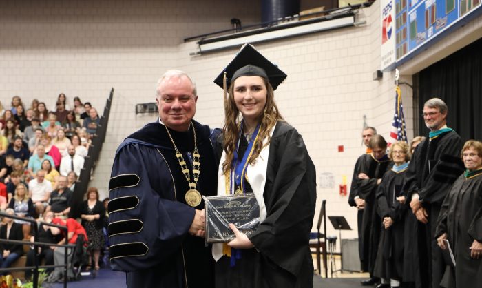 Mary Romine Receives President’s Spirit of ECC Award