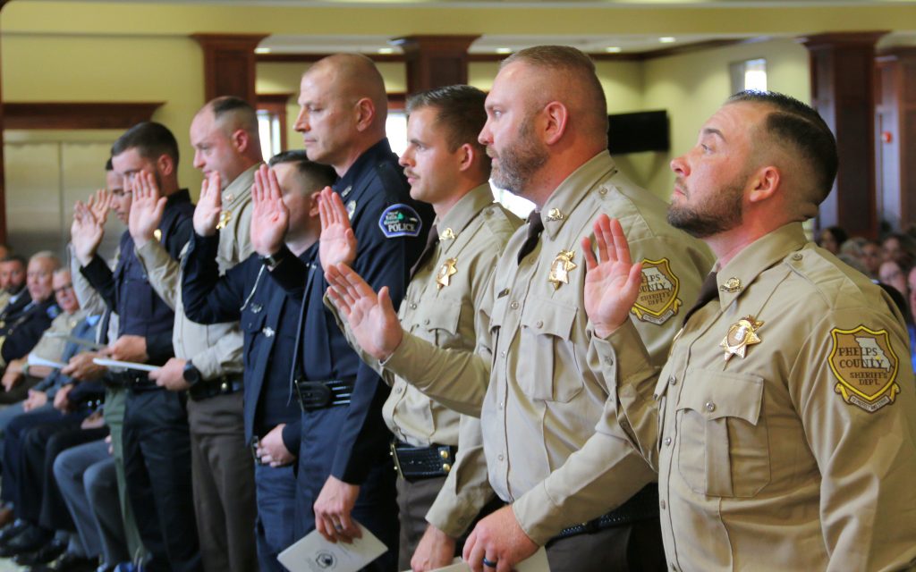 Certificate of Achievement in Law Enforcement graduate from ECC