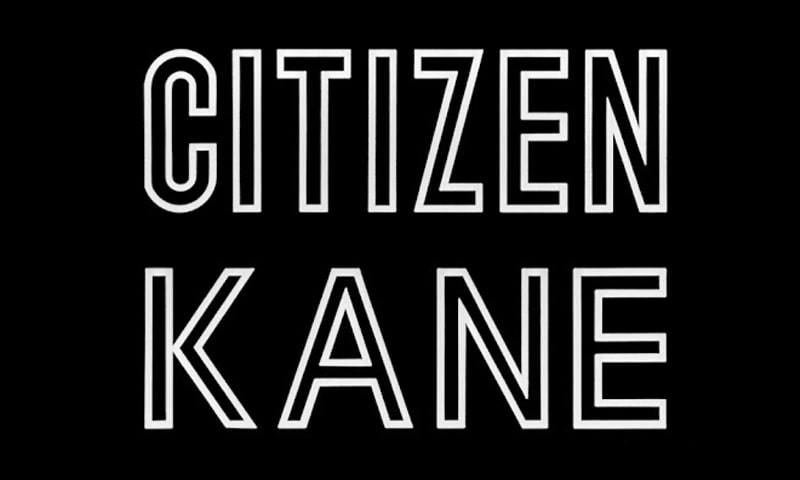 “Citizen Kane”